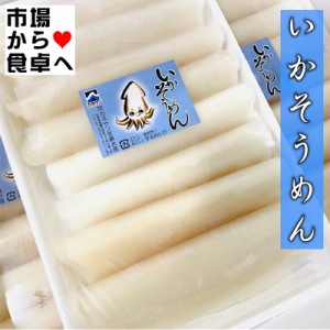 いかそうめん (国産)刺身用・500g 10パック(1パック8柵入り) 【カット済なので楽々簡単・業務用】盛り合わせ、お寿司、トッピングにご利