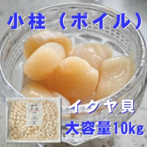 ボイル 小柱 1kg×10袋  【 刺身用 ・大容量 業務用 】 サラダ・お寿司・和え物・かき揚げなどでお召し上がりください 【冷凍便】