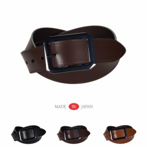 40mm ECO レザーBLKバックルベルト BELT ベルト 革 本革 お洒落 おしゃれ 人気 メンズベルト レディースベルト レザー mens belt メンズ 