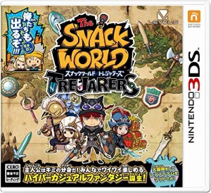 [メール便OK]【新品】【3DS】スナックワールド トレジャラーズ[在庫品]