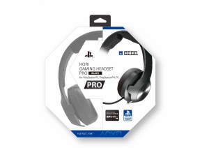 【新品】【PS5HD】ホリゲーミングヘッドセット プロ for PlayStation5 PlayStation 4 PC ブラック[在庫品]