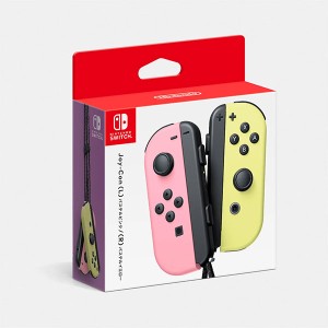 【新品】【NSHD】Joy-Con（L） パステルピンク／（R） パステルイエロー【コントローラー】[在庫品]