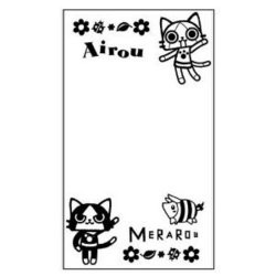 [メール便OK]【新品】【MH4】AIROU Flower Series 画面保護シート(ピンク)97×56mm[在庫品]