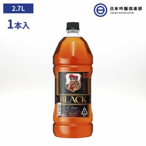 アサヒ ウィスキー ニッカ ブラックニッカ クリア 37度 2700ml 2.7L 1本 アルコール 瓶 酒 ハイボール ロック ストレート 水割り モルト