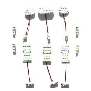 日産 セレナ C26 LEDルームランプ ホワイト 3chip SMD LED ポジション ナンバー ニッサン SERENA 前期 中期 後期 高輝度 ルームランプセ