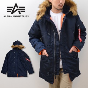 アルファインダストリーズ  ALPHA INDUSTRIES N-3B ジャケット フライトジャケット メンズ スリムフィット ミリタリージャケット MJN3121