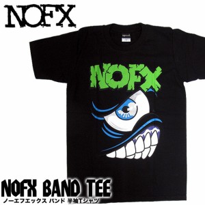 NOFX ノーエフエックス バンドTシャツ 半袖 BA-0011-BK NOFX TEE バンド半袖Tシャツ 送料無料 【メール便配送】