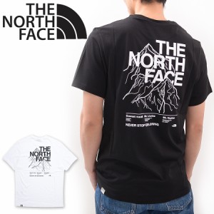 ノースフェイス Tシャツ メンズ 半袖Tシャツ THE NORTH FACE NF0A7Z9K バックプリント ハーフドーム MOUNTAIN OUTLINE TEE