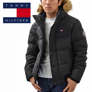 【送料無料】TOMMY HILFIGER トミーヒルフィガー ダウンジャケット 159AP863 BLACK 中綿ジャケット USAモデル 大きいサイズ