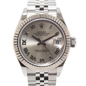中古 ロレックス ROLEX 279171NG ランダムシリアル ホワイトシェル /ダイヤモンド レディース 腕時計 腕時計 最初の