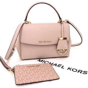 マイケルコース Michael Kors AVA クロスボディ スモール 2wayバッグ コインケース セット ソフトピンク バレー【中古】Sランク