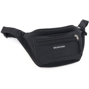 バレンシアガ BALENCIAGA ボディバッグ EXPLORER BELTPACK ベルトバッグ 482389 ブラック 【中古】Aランク