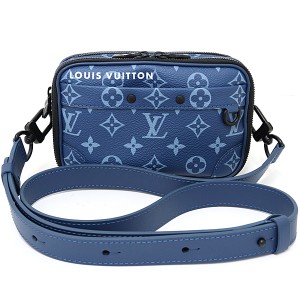 ルイ ヴィトン LOUIS VUITTON Alpha アルファ ウェアラブルウォレット ショルダーバッグ M82801 アトランティックブルー【中古】S新品同