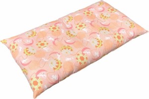 送料無料 １枚 長座布団カバー まりうさぎ 約６８×１２０ｃｍ ＰＫ 【日本製】 【メール便対応限定】 【おしゃれ】 【かわいい】 【大判