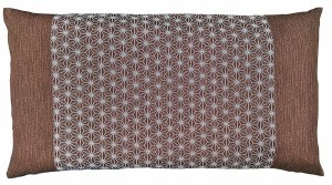 長座布団カバー しじら麻 ブラウン 約 ６０ｘ１１０ cm 【クロネコゆうパケット限定商品】60 110 60x110