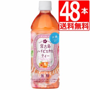 沖縄ポッカ　宮古島ハイビスカスティー　500ml×48本[2ケース][沖縄限定][送料無料]　ポッカハイビスカス　ペットボトル