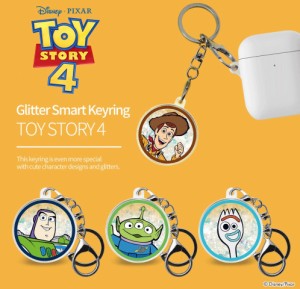 トーイストーリー4 キーリング キーホルダー グリッター 公式 アクセサリー キャラクター グッズ キーリング Airpods Airpods2 Samsung Bの通販はau Pay マーケット みんなのケース 商品ロットナンバー