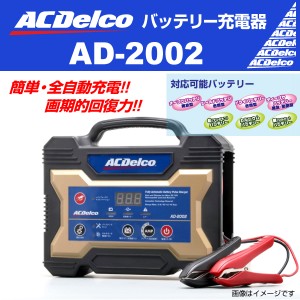 ACDelco 自動車用バッテリー 充電器 AD-2002