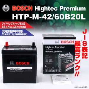 HTP-M-42/60B20L スズキ パレット BOSCH バッテリー ハイテック プレミアム