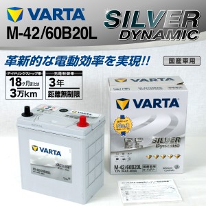 スズキ パレット M-42/60B20L VARTA バッテリー SILVER Dynamic EFB SLM-42