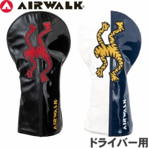 AIR WALK GOLF エアウォーク ゴルフ AWHC-01DR ドライバー用ヘッドカバー 【ストリートブランド「AIRWALK」ゴルフライン】