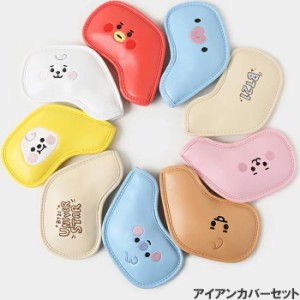 BT21 BABY アイアンカバー 9個セット GOLF IRON COVER【BTイシビル/ゴルフ/防弾少年団/BTS/LINE FRIENDS】