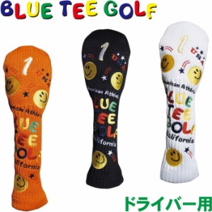 BLUE TEE GOLF ブルーティーゴルフ スマイル ニットヘッドカバー　ドライバー用 　 