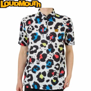 Loudmouth ラウドマウス 半袖 ポロシャツ 763601-352　Neon Leopard　ネオンレオパード 【メンズ/ゴルフウェア】