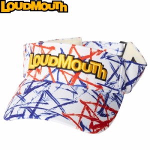 Loudmouth ラウドマウス サンバイザー 763903-355　Trico Stars　トリコスターズ　【ユニセックス/ゴルフウェア】