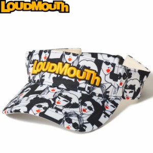 Loudmouth ラウドマウス サンバイザー 773922-371　Retro Beauties　レトロビューティーズ　【ユニセックス/ゴルフウェア】