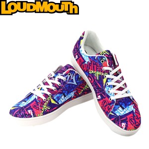 Loudmouth ラウドマウス LM-GS0002 スパイクレス ゴルフシューズ　Crazy Graff（377）クレイジーグラフ  【メンズ/レディース】