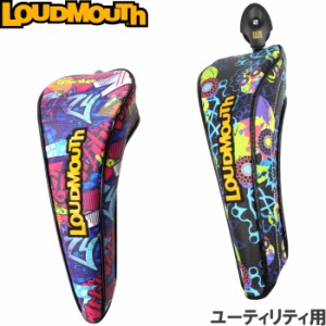 LOUDMOUTH ラウドマウス ユーティリティ用ヘッドカバー LM-HC0013/UT 【GeometrySkull（372）/CrazyGraff（377）】