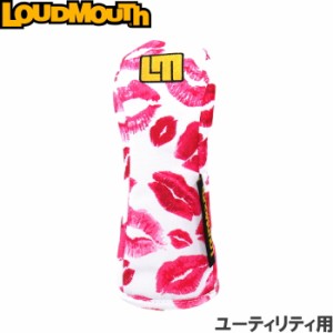 LOUDMOUTH ラウドマウス ユーティリティ用ヘッドカバー　LM-HC0014/UT　Kissies White（243）キスホワイト