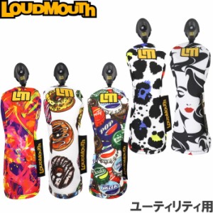 LOUDMOUTH ラウドマウス ユーティリティ用ヘッドカバー　LM-HC0014/UT