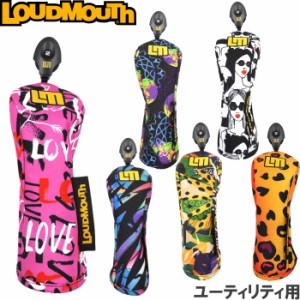 LOUDMOUTH ラウドマウス ユーティリティ用ヘッドカバー　LM-HC0014/UT