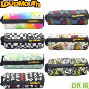 LOUDMOUTH ラウドマウス 筒型 ドライバー用ヘッドカバー  LM-HC0019/DR