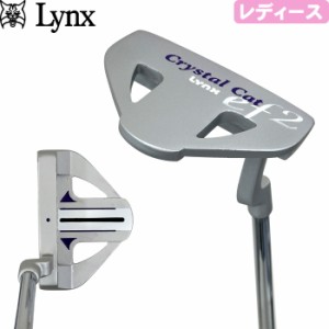 レディース Lynx リンクス Crystal Cat クリスタルキャット ef2 パター　カバー付