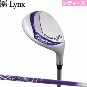 レディース Lynx リンクス Crystal Cat クリスタルキャット ef2 ユーティリティ 26度　カバー付