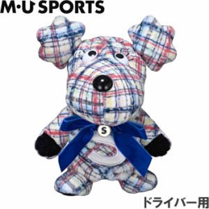 M・U SPORTS MUスポーツ 703J6506 バイアスチェック柄Shushu ドライバー用ヘッドカバー