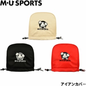 M・U SPORTS　MUスポーツ 703J6540 相良刺繍トンネルモチーフ アイアンカバー