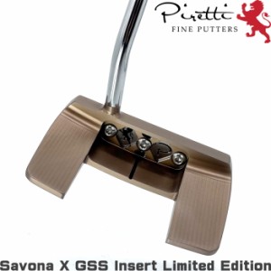 Piretti ピレッティ パター　サボナX GSSインサート リミテッド エディション 2023 (Savona X GSS Insert Limited Edition)【限定生産モ