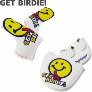 WINWIN STYLE　ウィンウィンスタイル　GET BIRDIE! パターカバー　ピンタイプ/マレットタイプ 【ゲットバーディー/PUレザー】