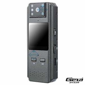 GX-121 4K録画Wi-Fi対応 128GB内蔵 ペンクリップ小型カメラ スパイカメラ オンスクエア Gexa(ジイエクサ)