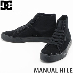 ディーシー MANUAL HI LE カラー:BLACK/BLACK/BLACK