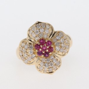 ルビー リング 中古 14号の通販｜au PAY マーケット