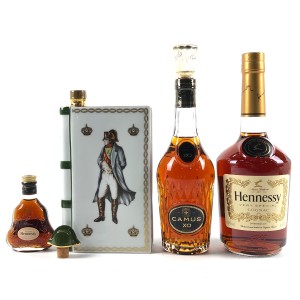 4本 Hennessy CAMUS コニャック ブランデー セット 古酒