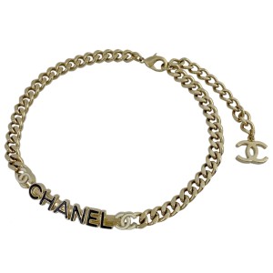 【限定価格】CHANEL シャネル ネックレス 三連 ココマーク ココ ゴールド チョーカー アクセサリー GP    レディース 約121.6g【品】