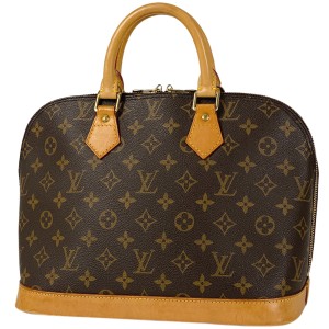 ルイ・ヴィトン Louis Vuitton アルマ ハンドバッグ モノグラム ブラウン M51130 レディース 中古