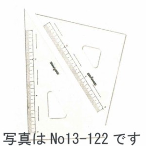 ドラパス（DRAPAS） 三角定規 目盛付 15cm No13-121（952754）