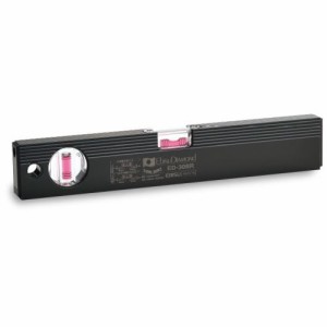 エビス（EBISU） ベーシックレベル・ブラック ED-30BR 300mm 気泡管レッド(908885)